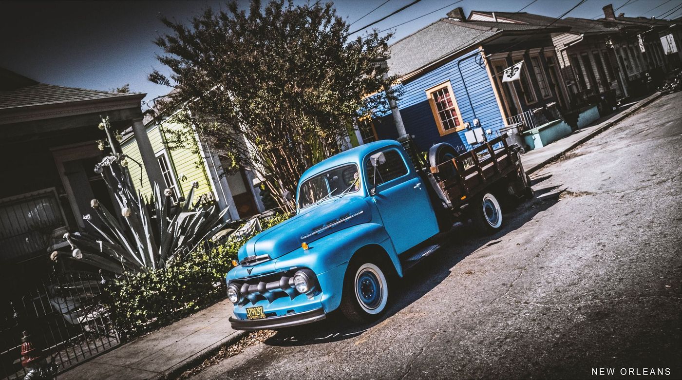 Louisiane Nouvelle-Orléans Camionnette