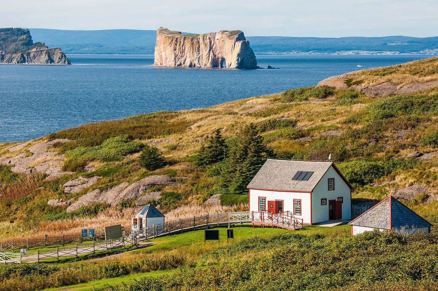 Québec Île Bonaventure et Rocher percé