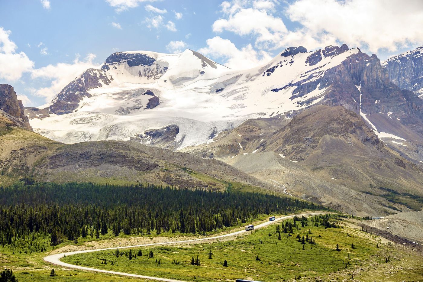 Alberta columbia icefield