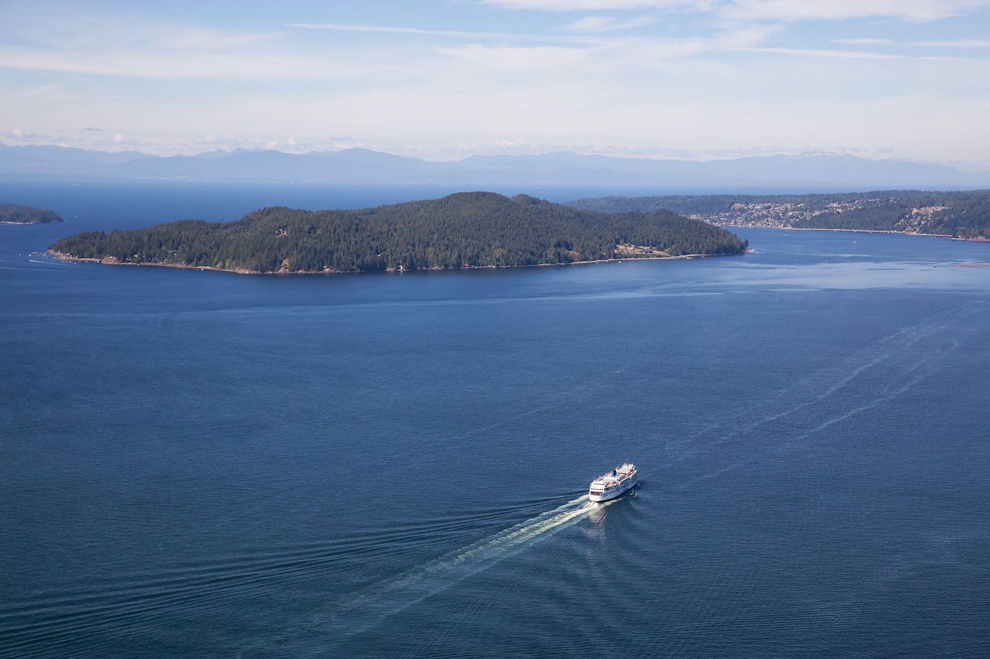 Canada Ferry en route pour Gibsons
