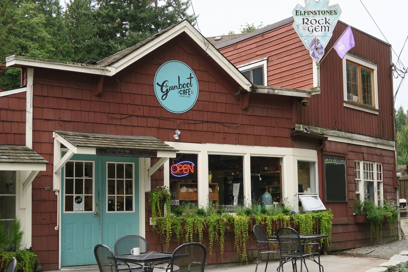 Canada Roberts Creek Gumboot Cafe