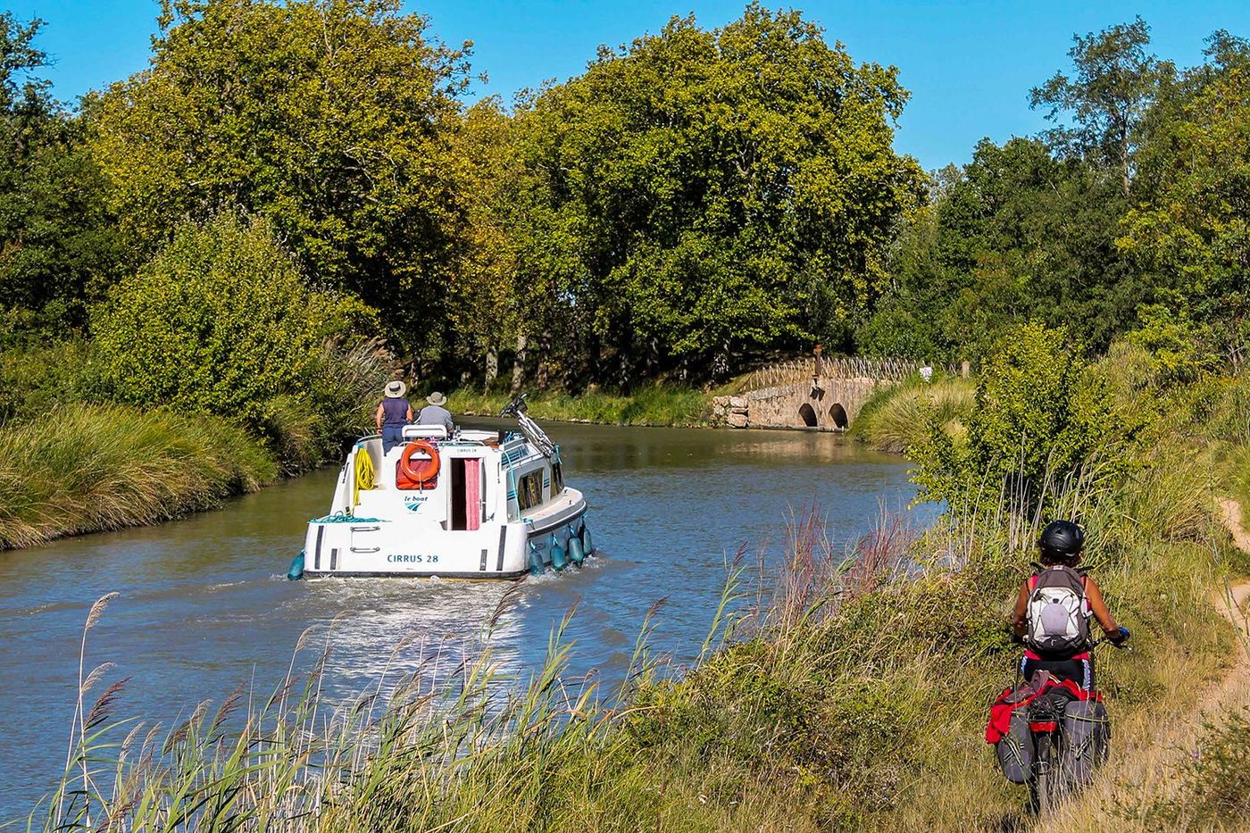 France Hérault Canal du Midi