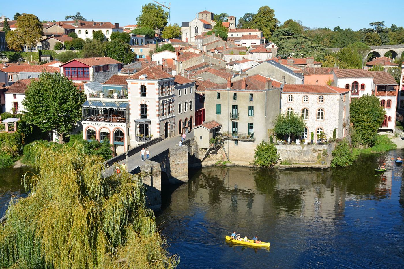 Canoë sur la Sèvre nantaise à Clisson