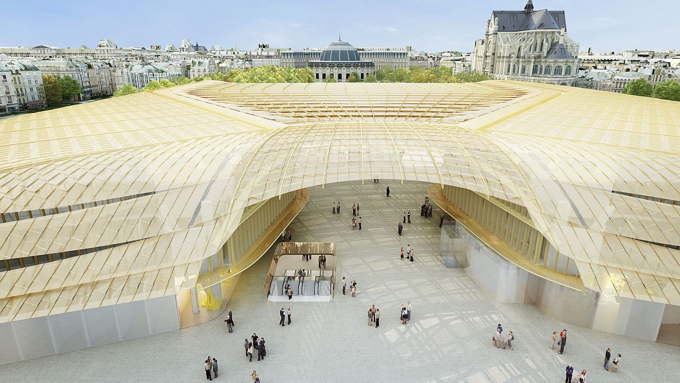 Paris Les Halles La Canopée