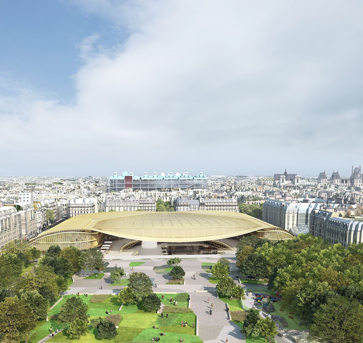 Paris Les Halles La Canopée