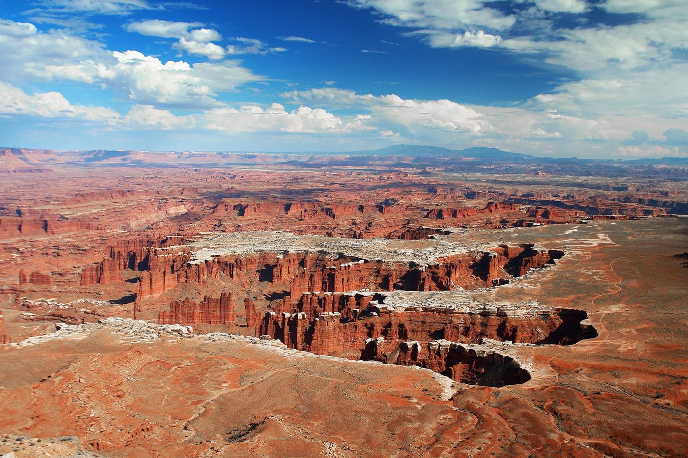 Canyonlands - point de vue depuis Island in the Sky