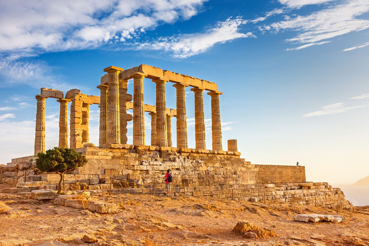 Grèce Cap Sounion Temple de Poséidon