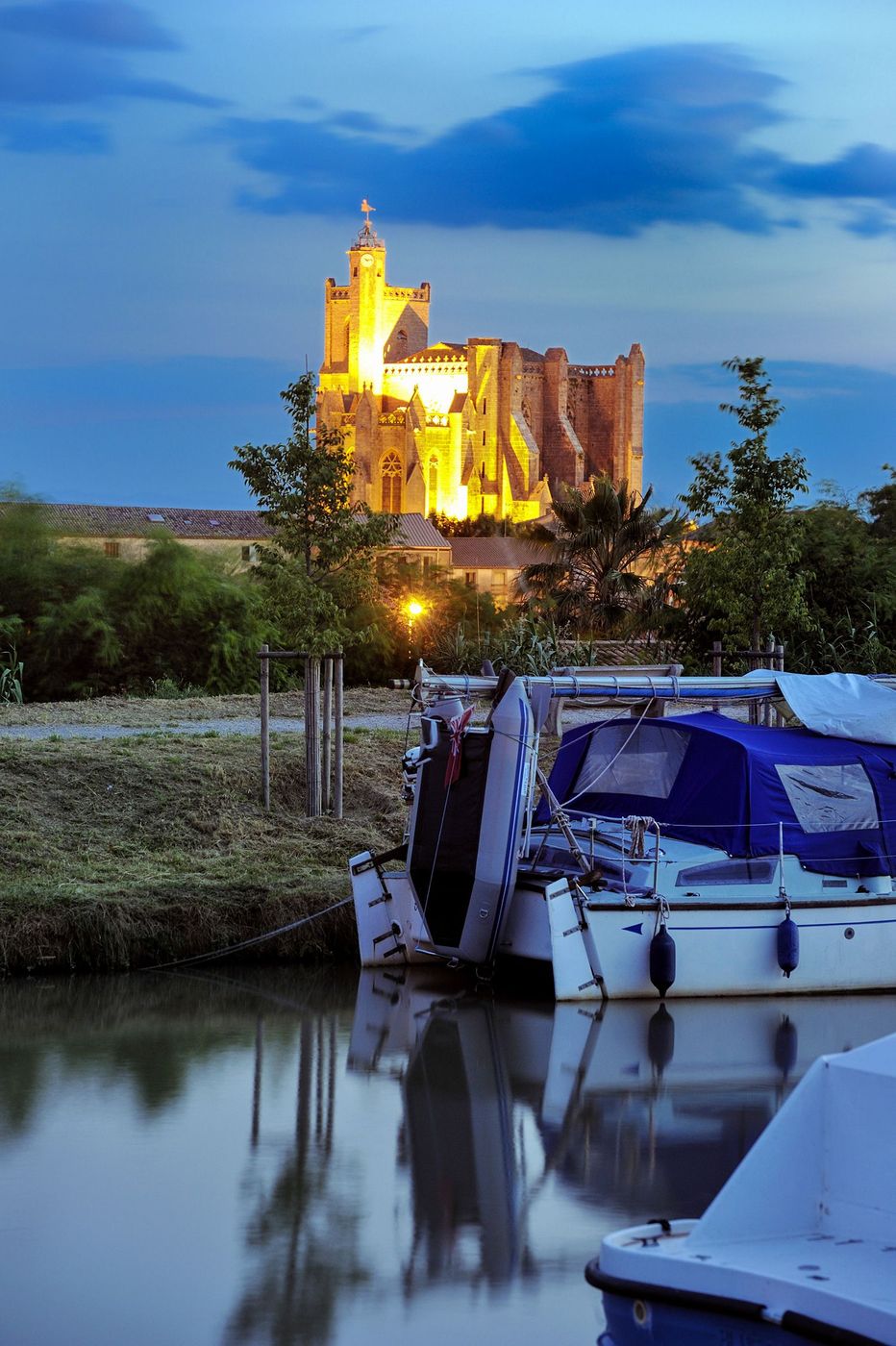 France Hérault Canal du Midi Capestang