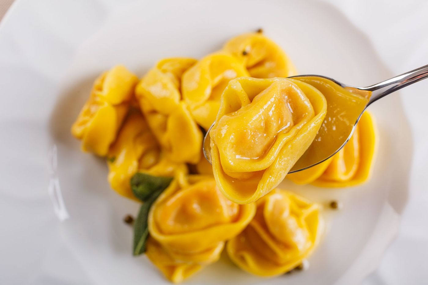 Cappellacci courge et beurre de sauge