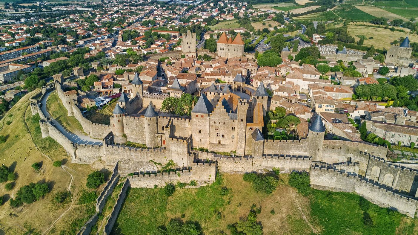 Carcassonne Remparts Ville