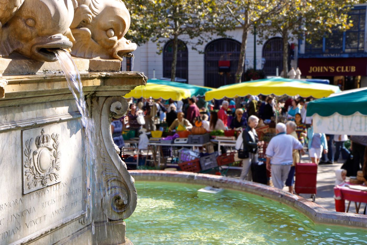 France Carcassonne Marché Carnot