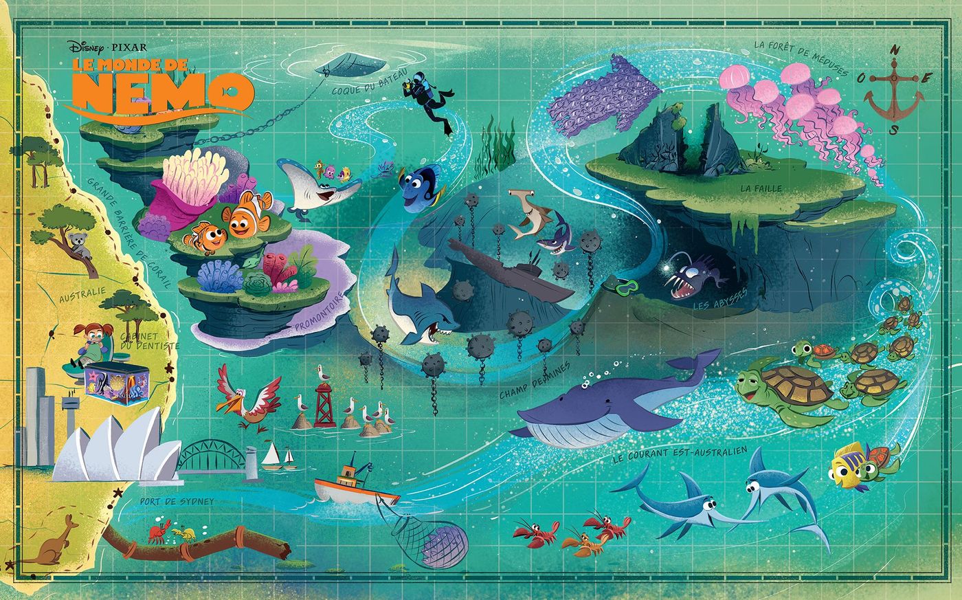Le Monde de Némo © 2019 Disney / Pixar