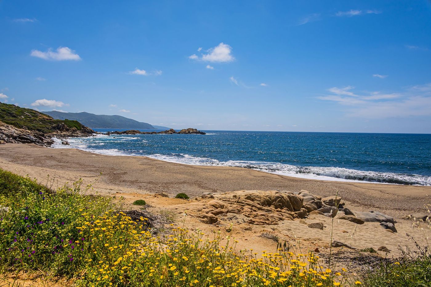 La Plage du Liamone à Casaglione en Corse du Sud