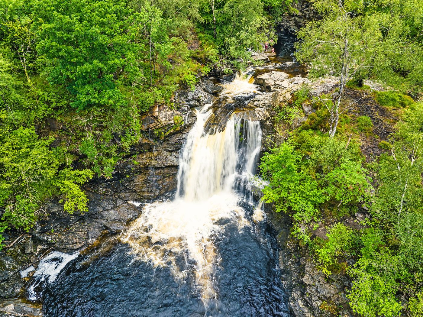 Cascade de la rivière Falloch