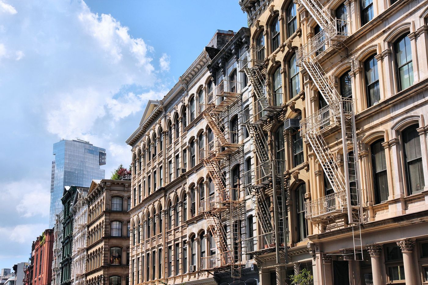 cast-iron buildings