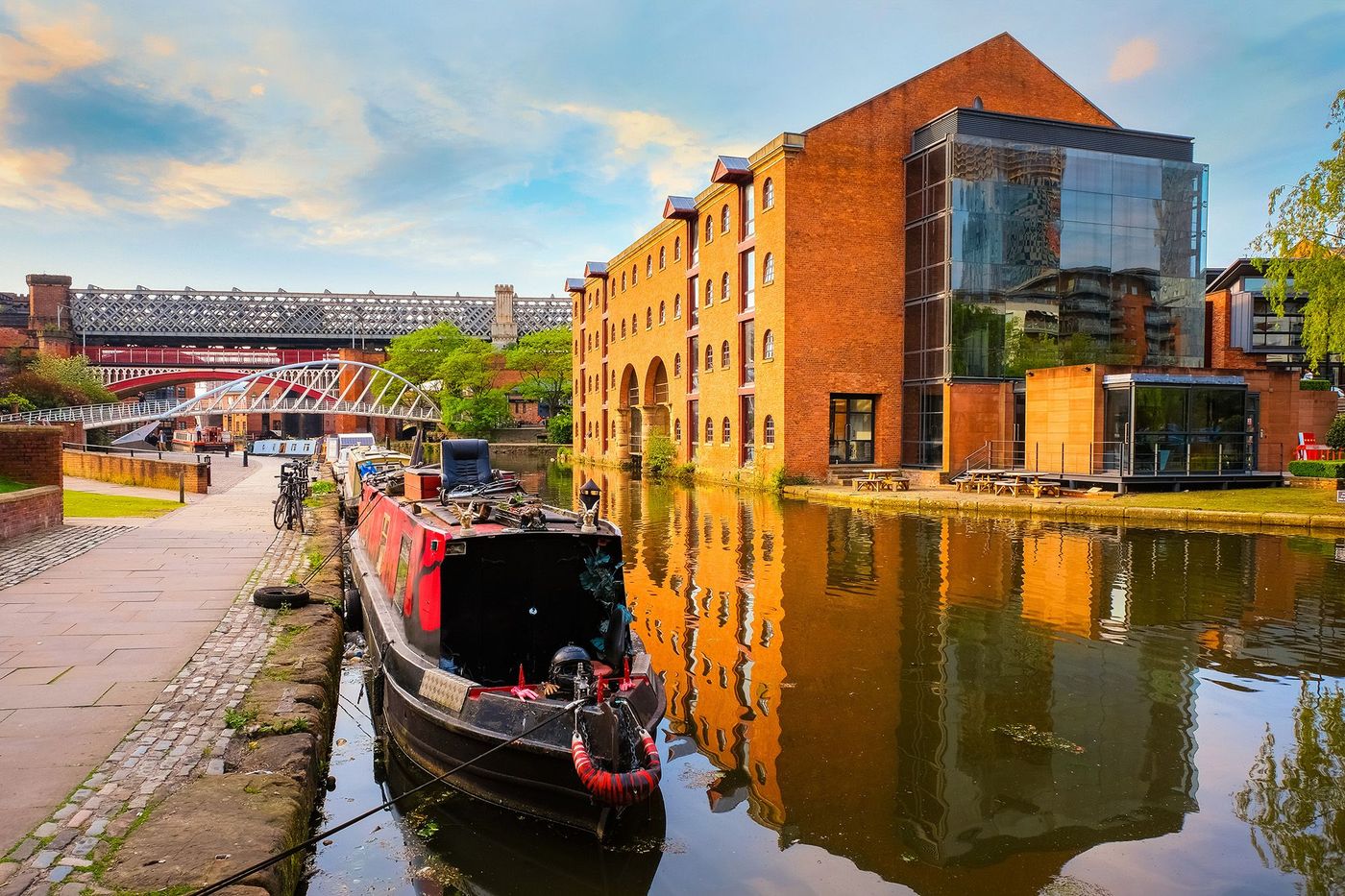 Castlefield et Castlefield Viaduct - Manchester