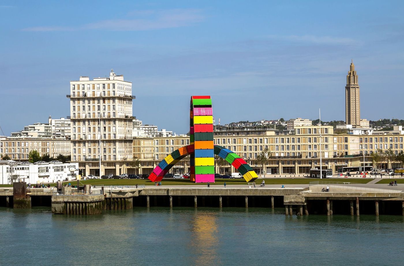 Catène de containers - Havre