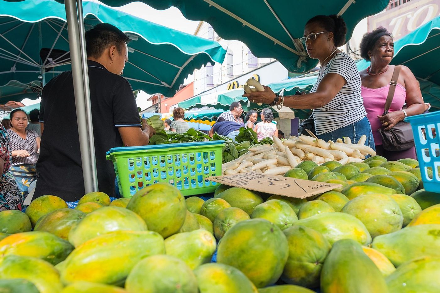 Marché à Cayenne
