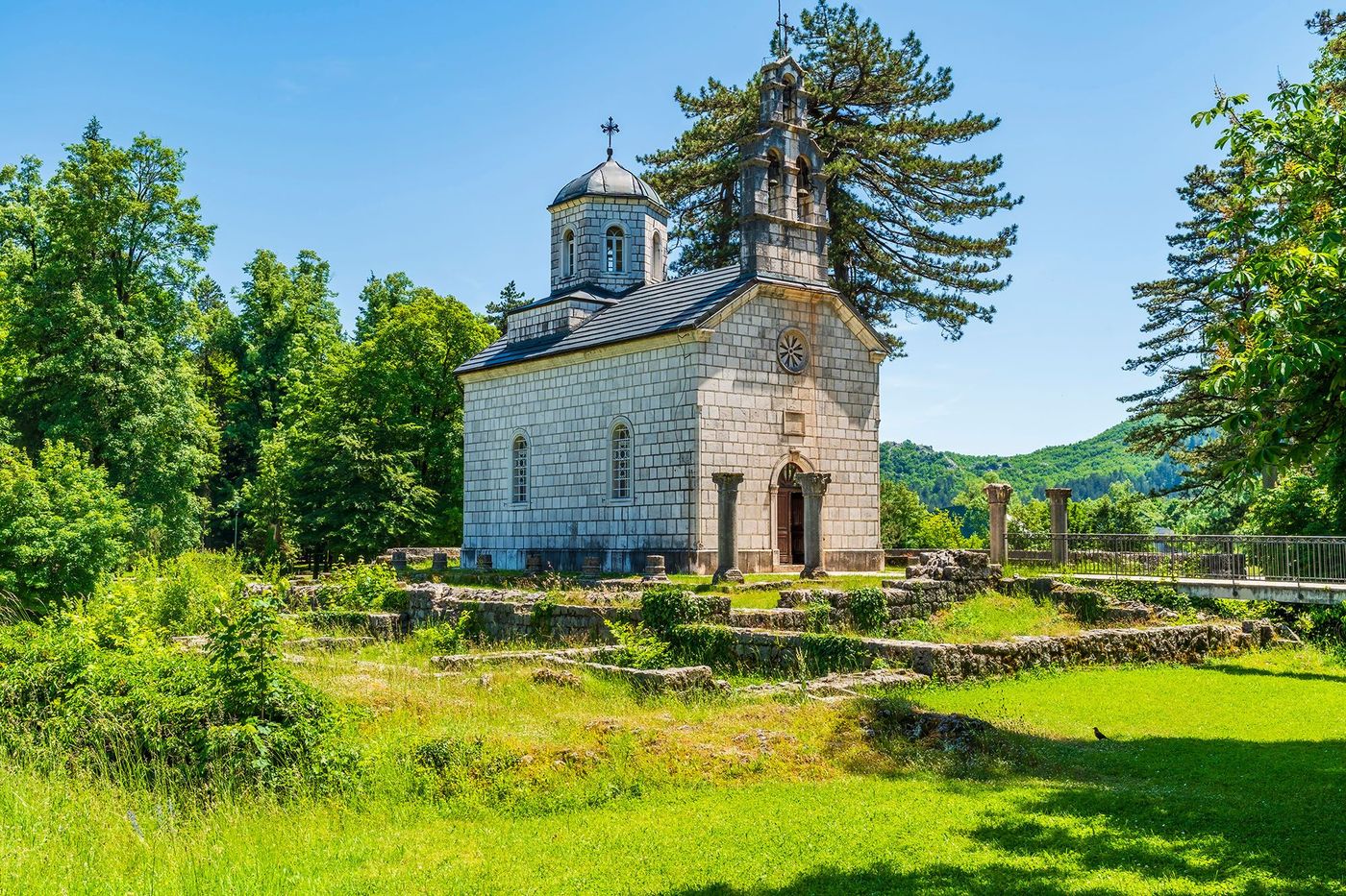 L'église de la Cour à Cetinje - Monténégro