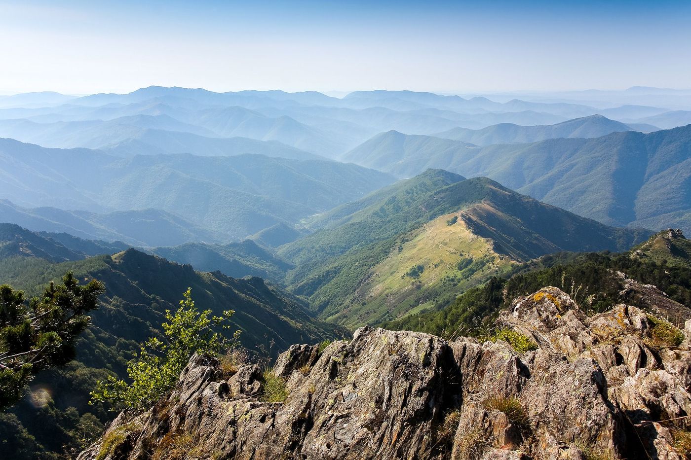 Cévennes Vue depuis le Mont Aigoual