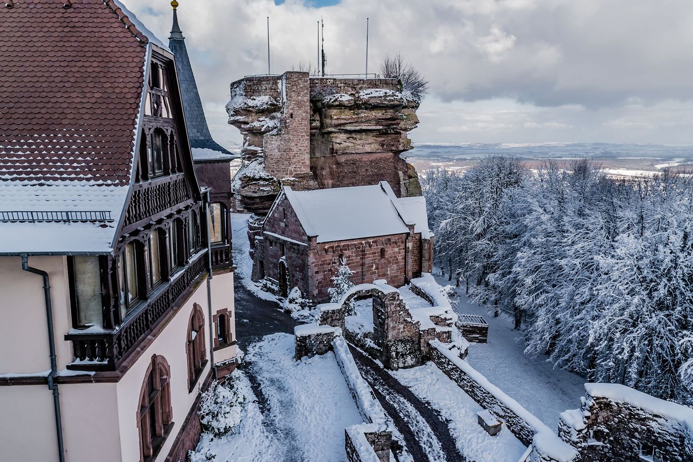 Château en ruines du Haut-Barr