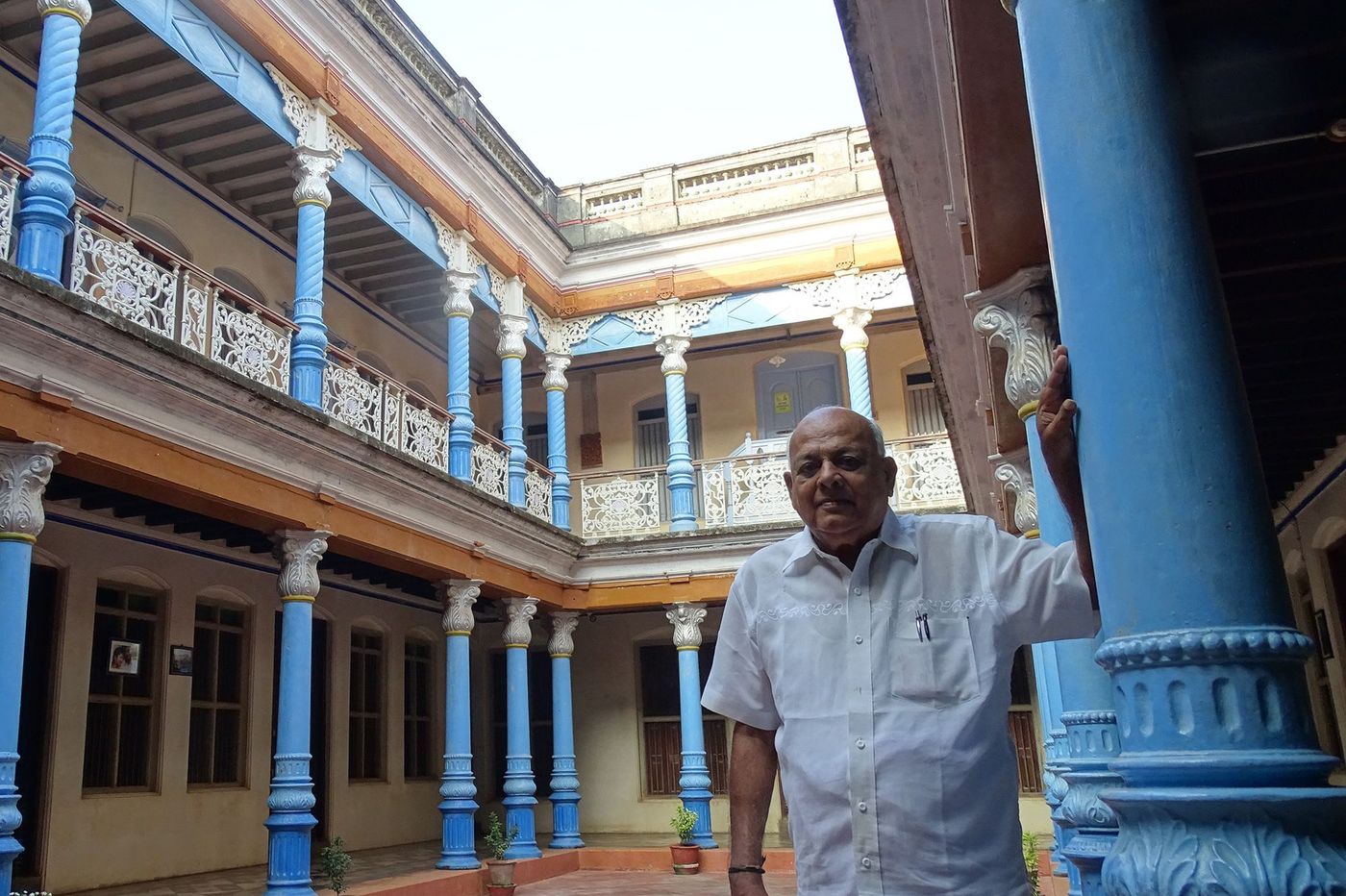 Inde Mr Chandramouli Palais-hôtel Chettinad Mansion à Kanadukathan