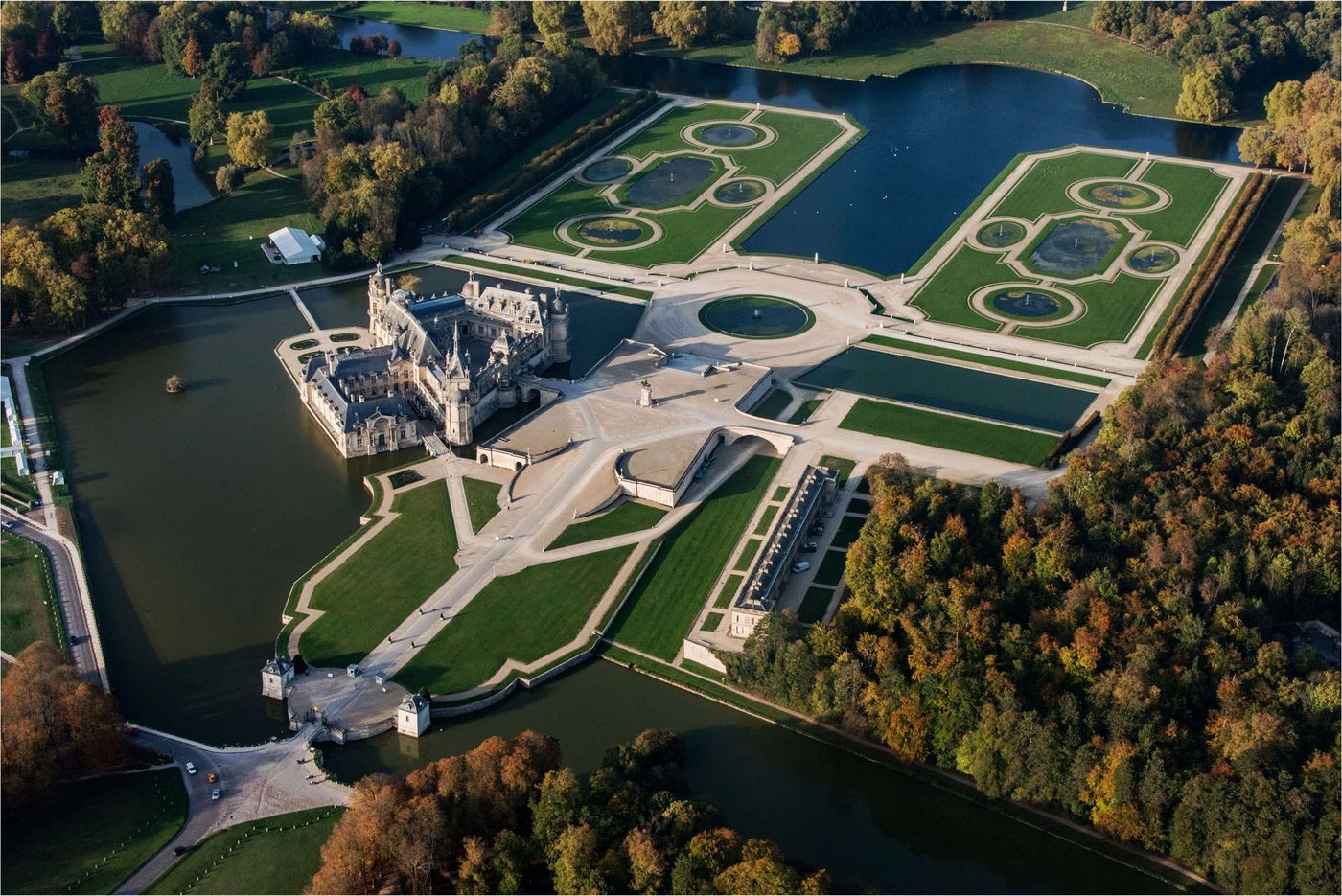 Chantilly Château Jardins