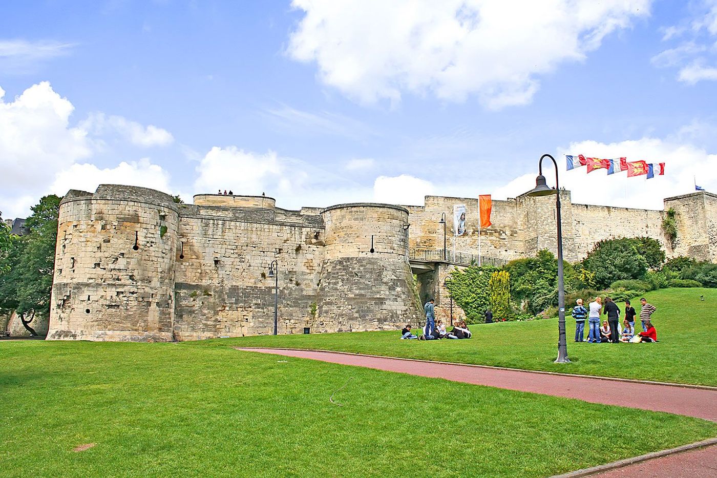 France Calvados Château ducal Caen