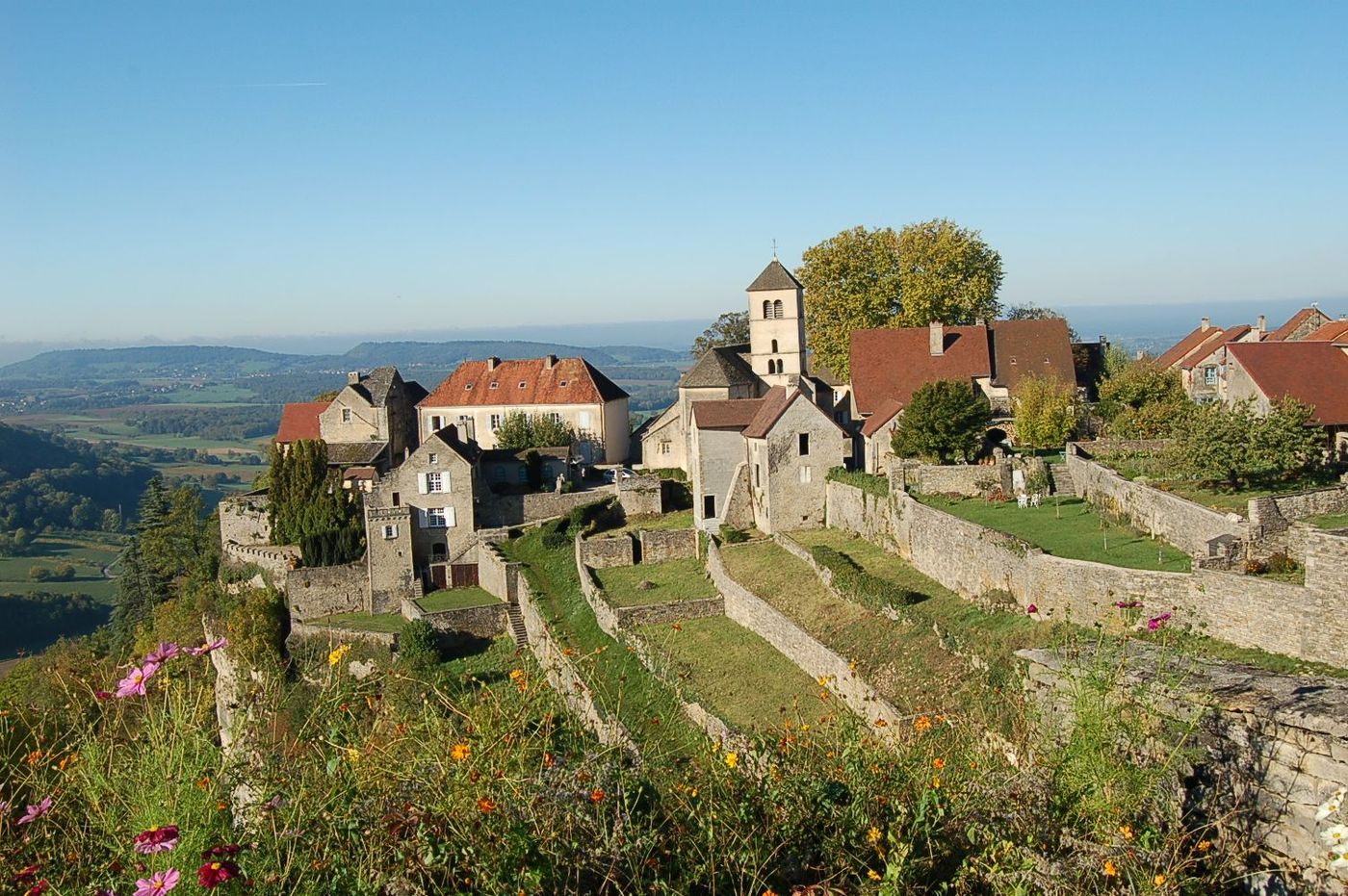 Château Chalon Jura Village