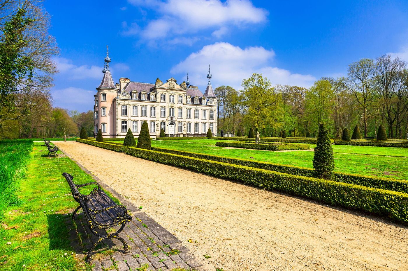 Château de Poeke à Aalter, Belgique