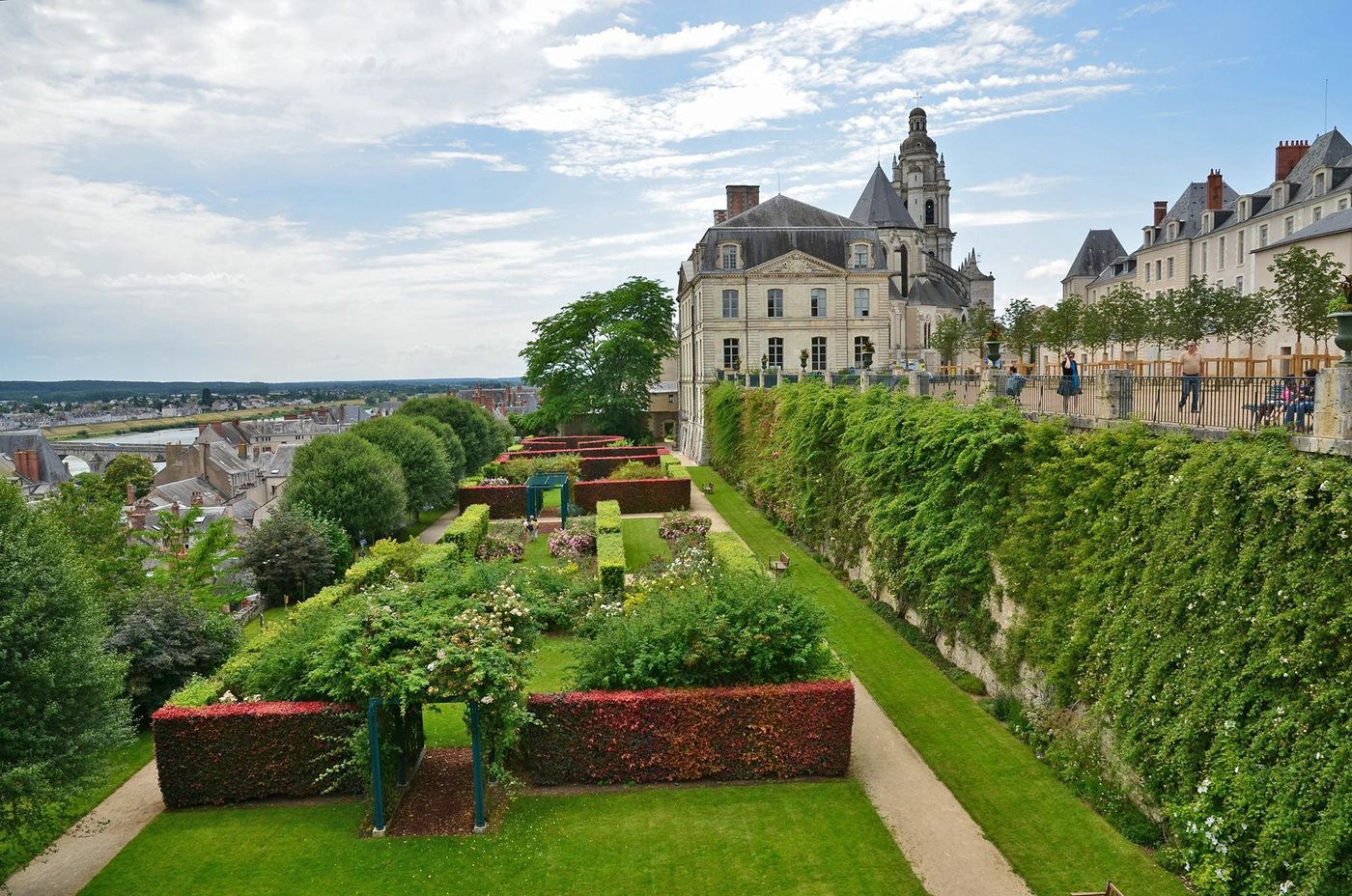 Blois Jardins de l'Evêché