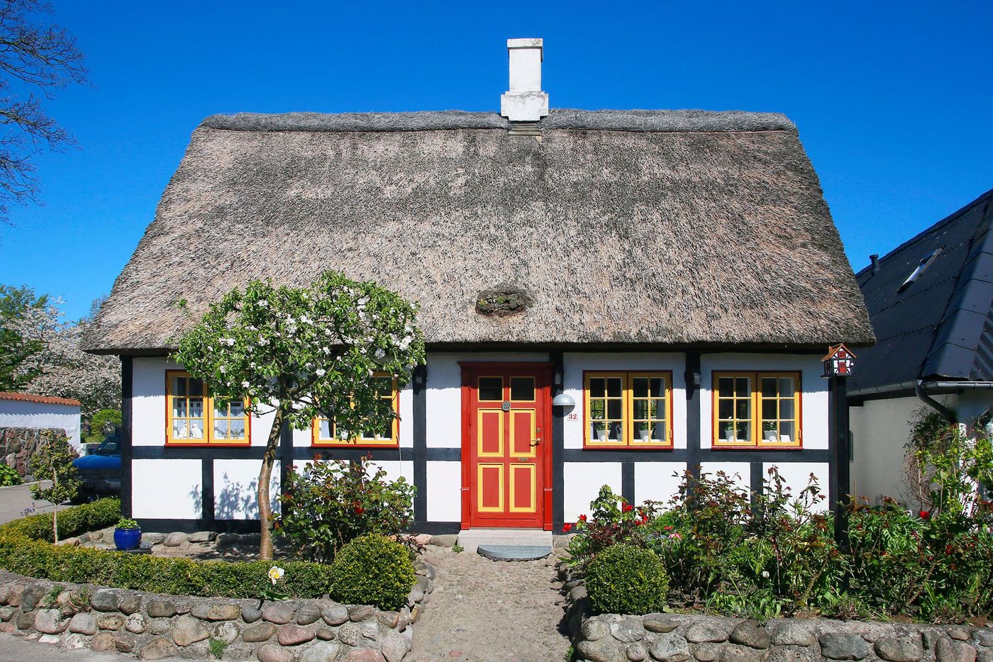 Chaumière à colombages de Nordby