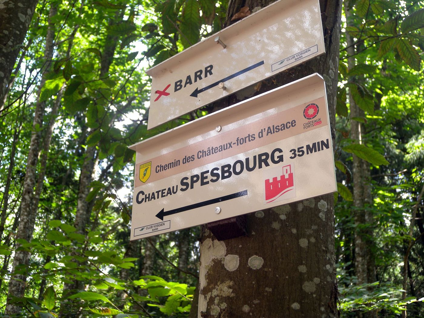 Chemin des Châteaux Randonnée
