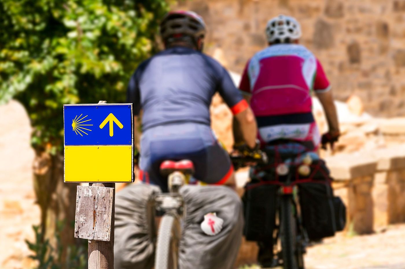 Chemins de Compstelle à vélo