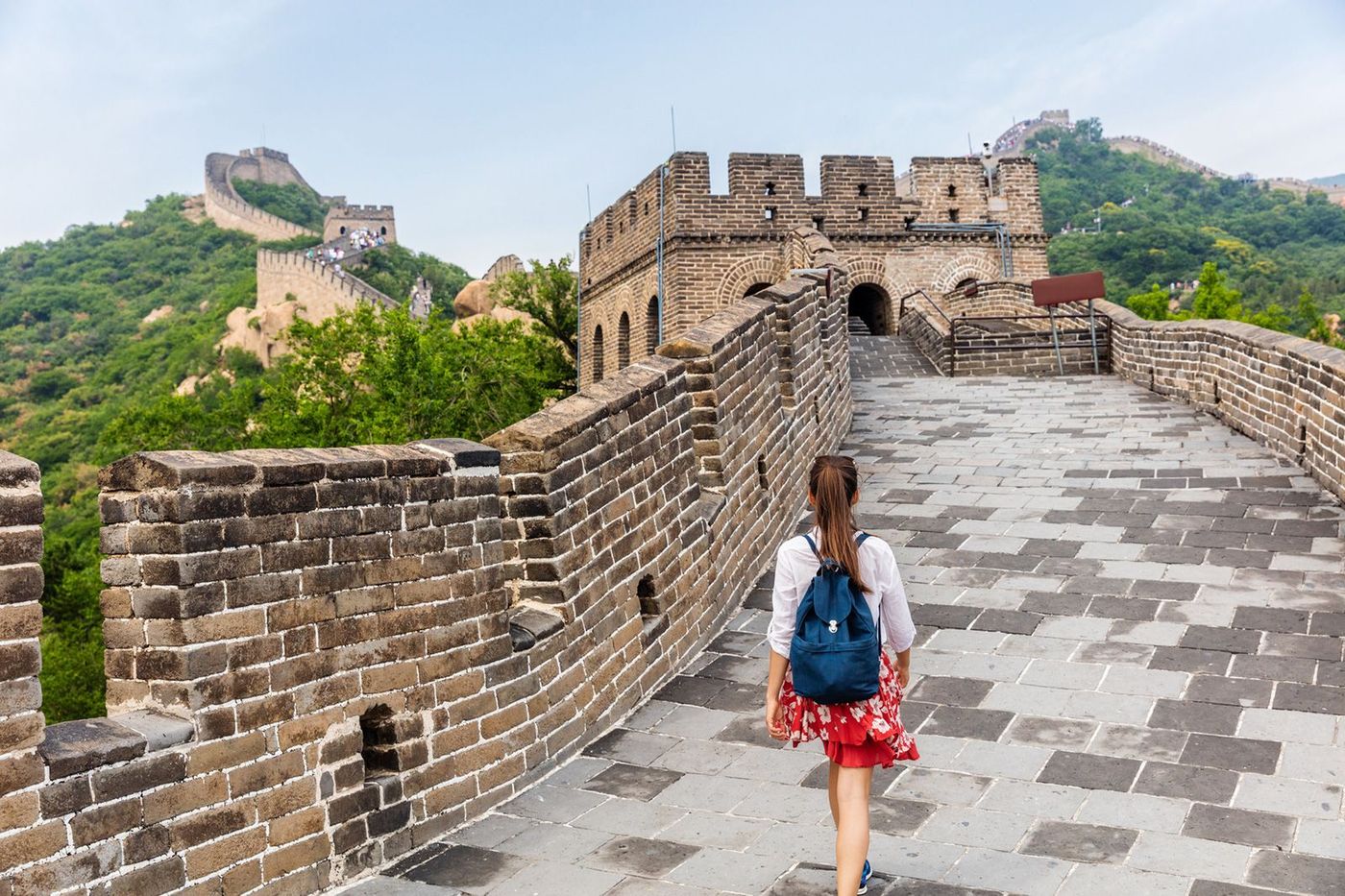 Chine Pékin Badaling Grande muraille de Chine