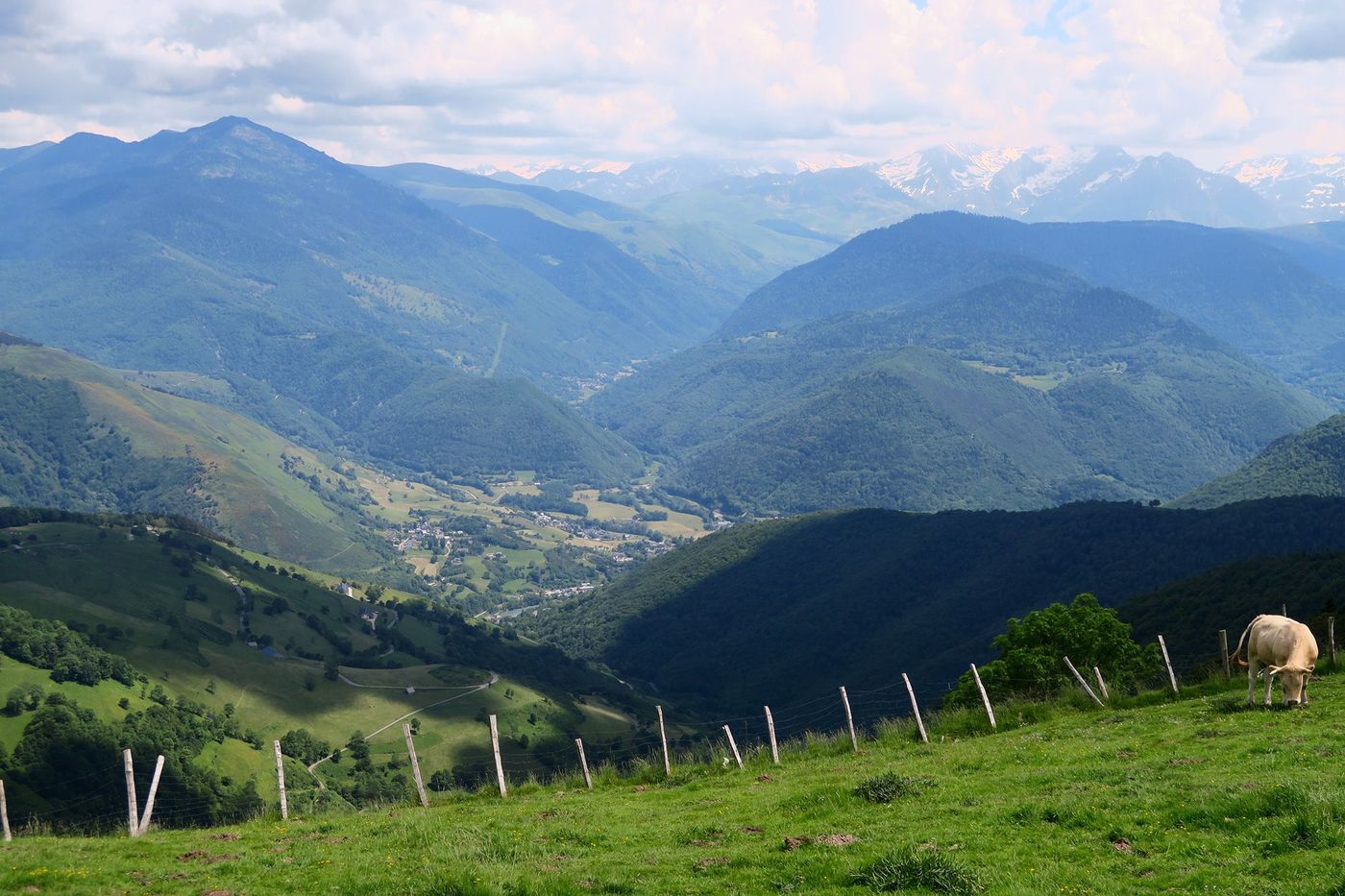 Pyrénées Panorama dpuis le Col d'Aspin