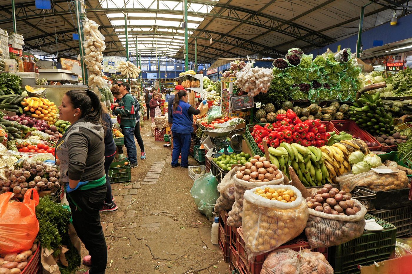 Colombie Bogota Marché Paloquemao