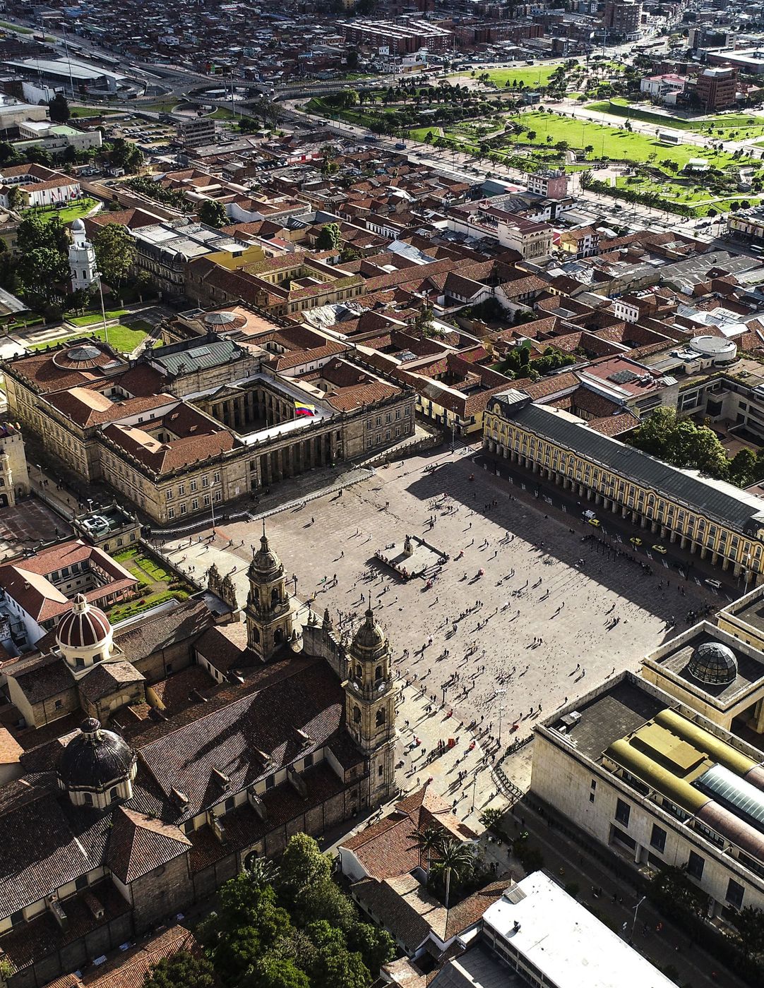 Colombie Bogota Place Bolivar