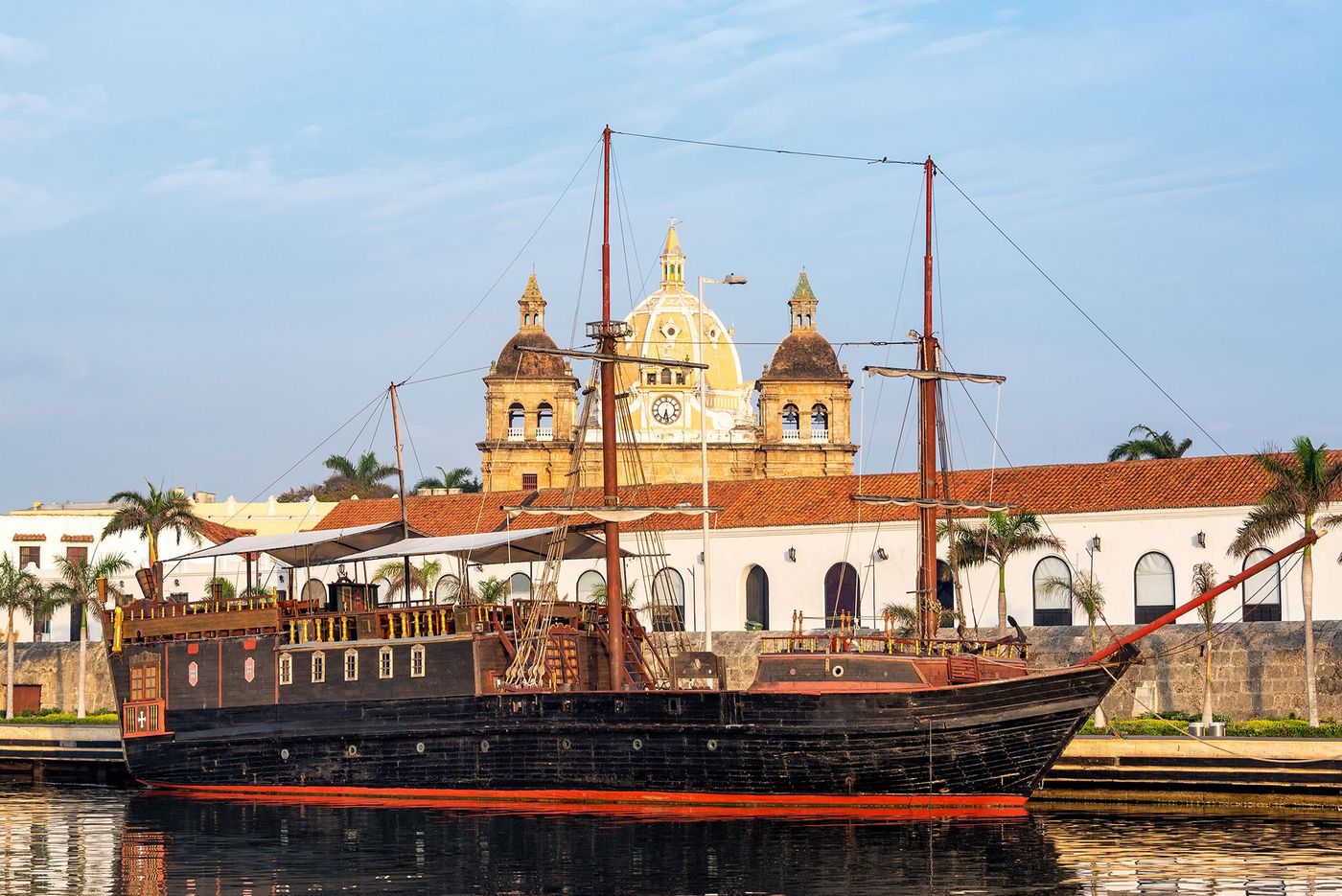 Colombie Carthagène Bateau Musée