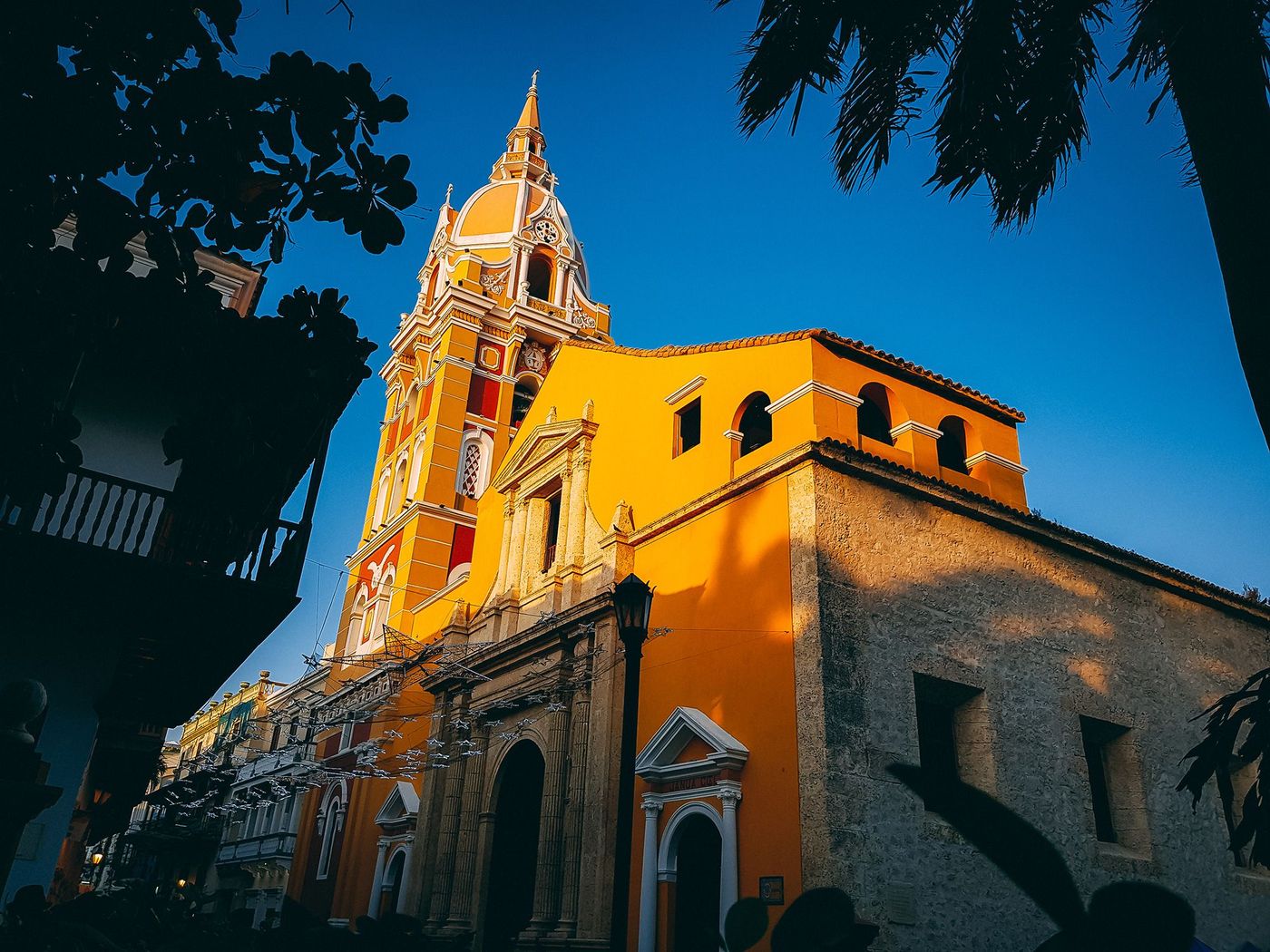 Colombie Carthagène Cathédrale Santa Catalina de Alejandria