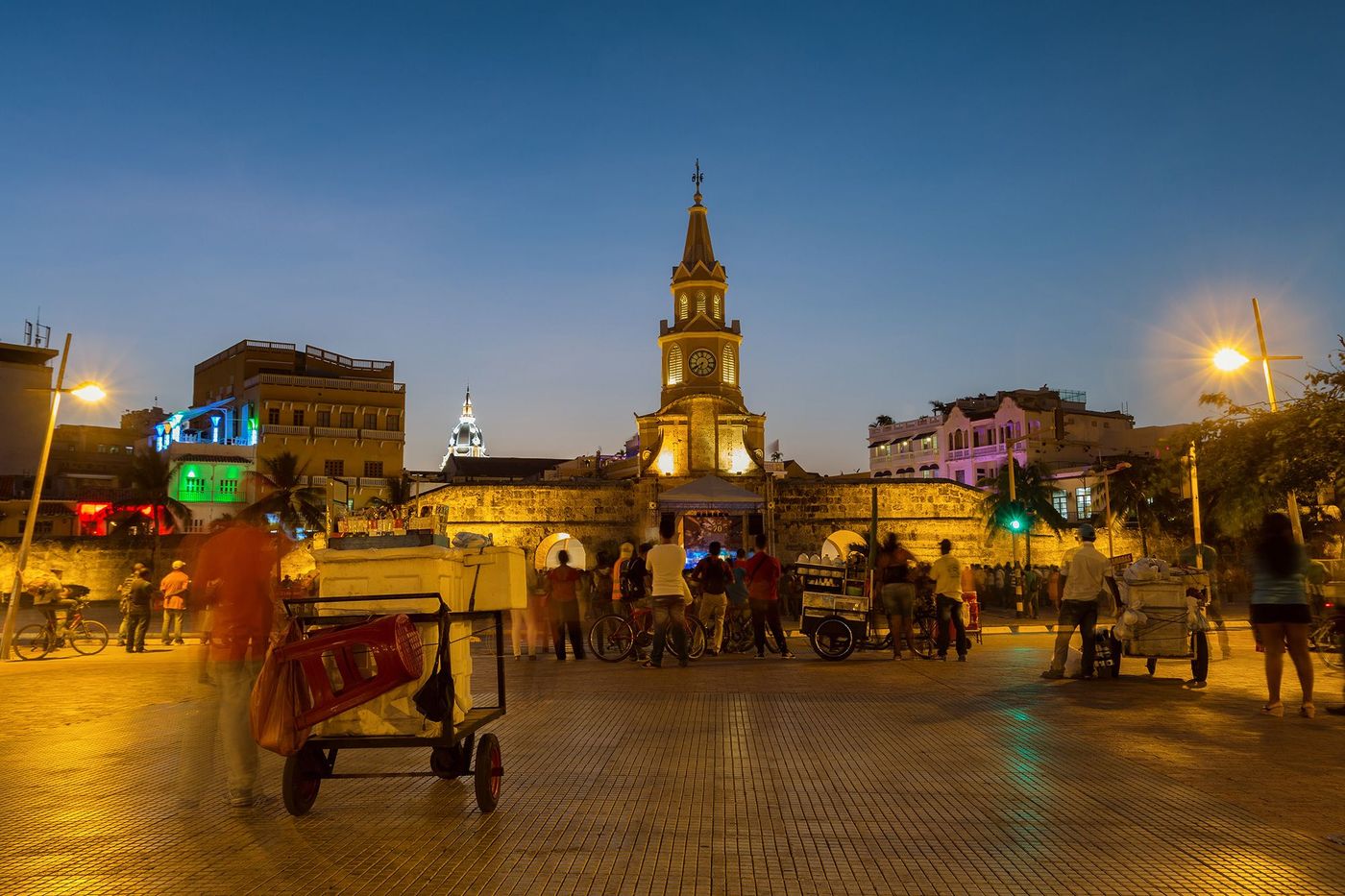 Colombie Carthagène Plaza de Los Coches