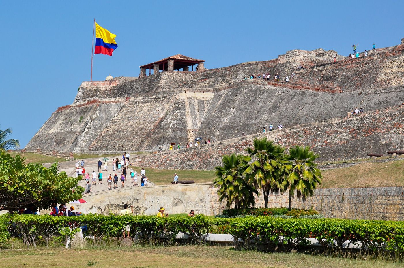 Colombie Muraille Fort de San Felipe de Barajas