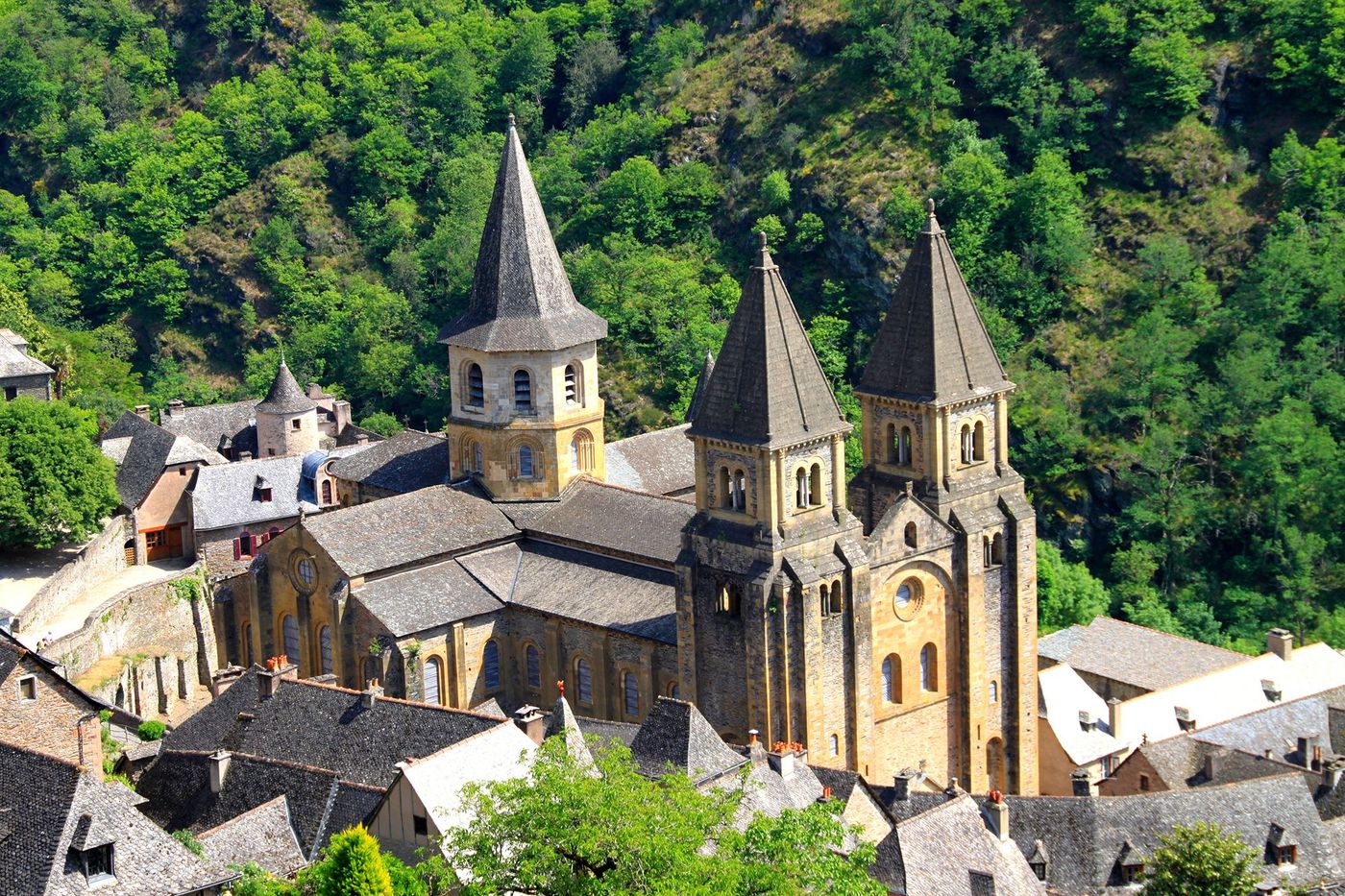 Conques - abbatiale Sainte-Foy