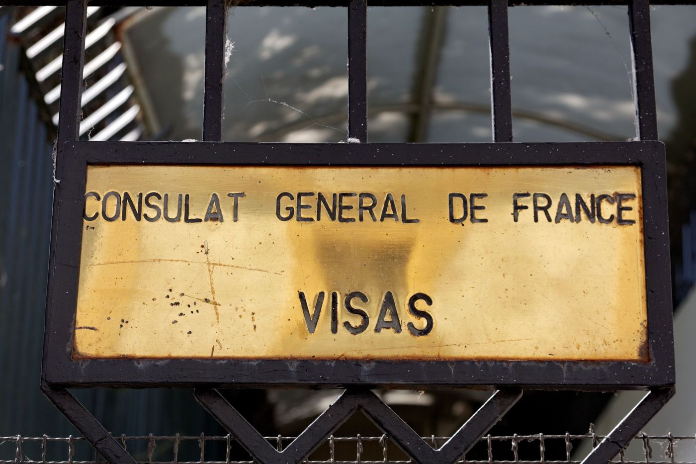 Consulat France Plaque