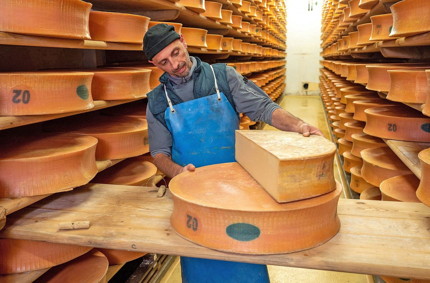 Coopérative de Beaufort - cave d’affinage