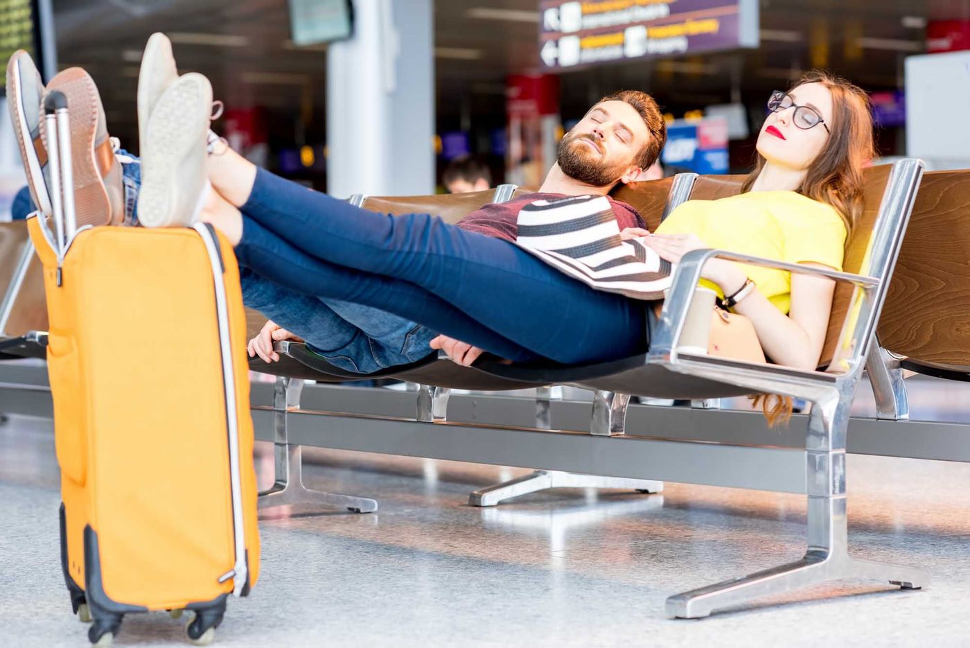Couple Fatigue Avion