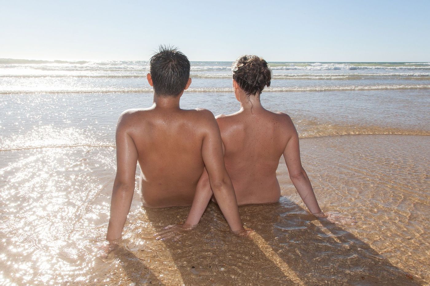 Couple naturiste