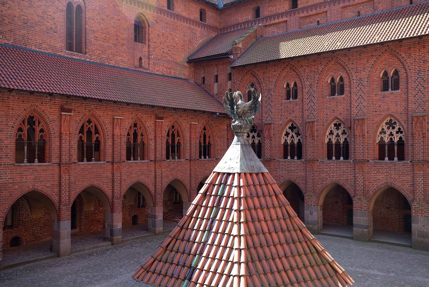 Cours du château de Malbork