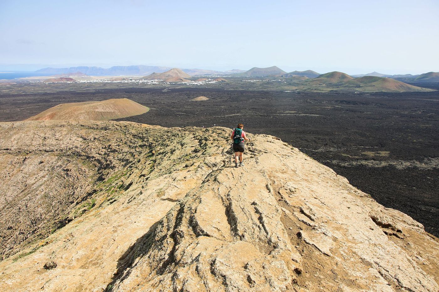 Crête de la Caldera Blanca - Lanzarote