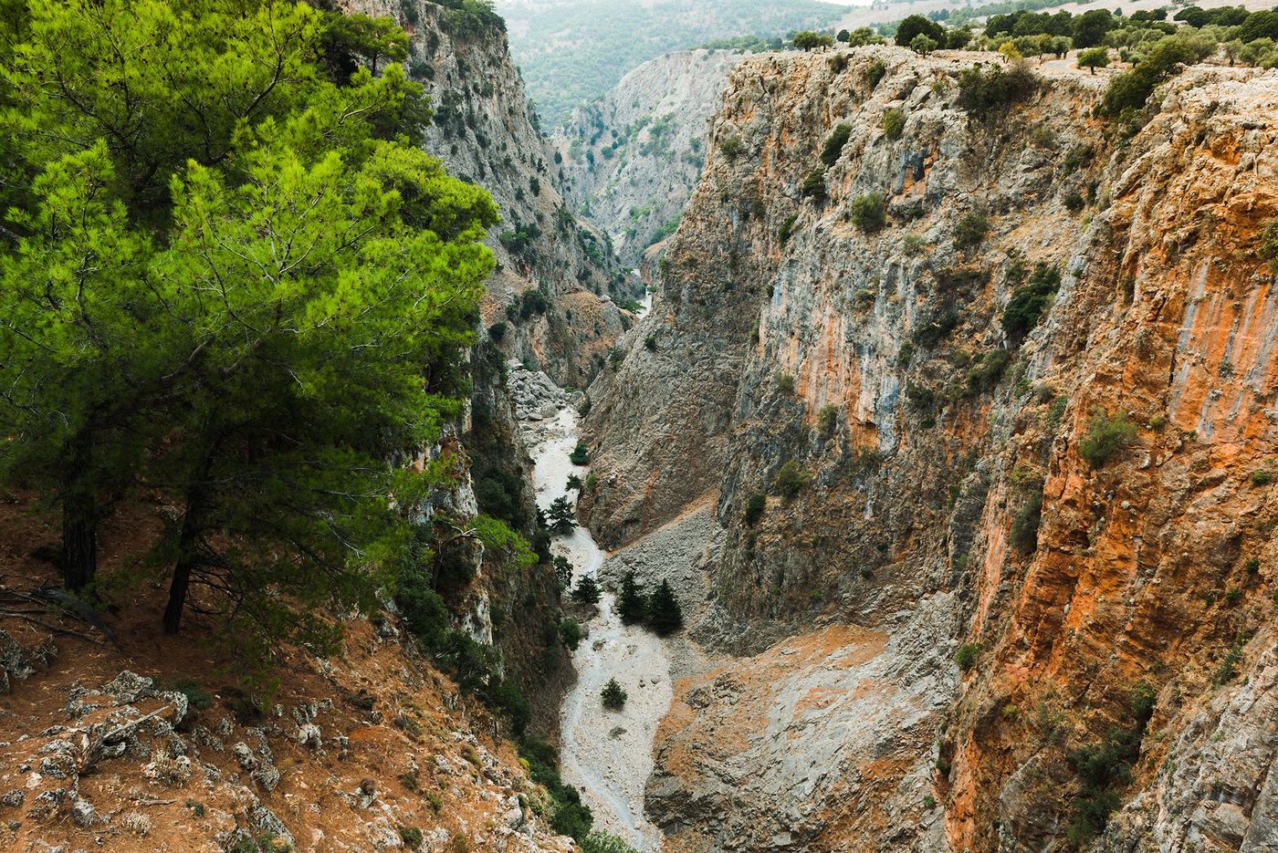 Crète Gorges d'Aradena